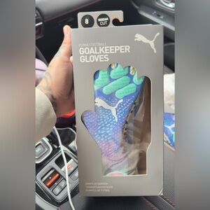 Puma Future Ultimate NC Goalkeeper Soccer Gloves Football Sports 04192304 Sz 8
